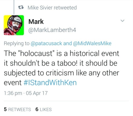 holocaust speech marks